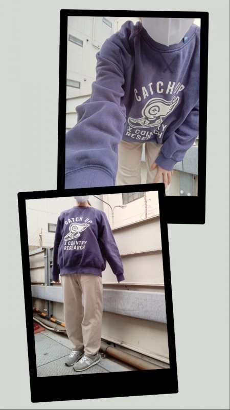 思いっきり部屋着